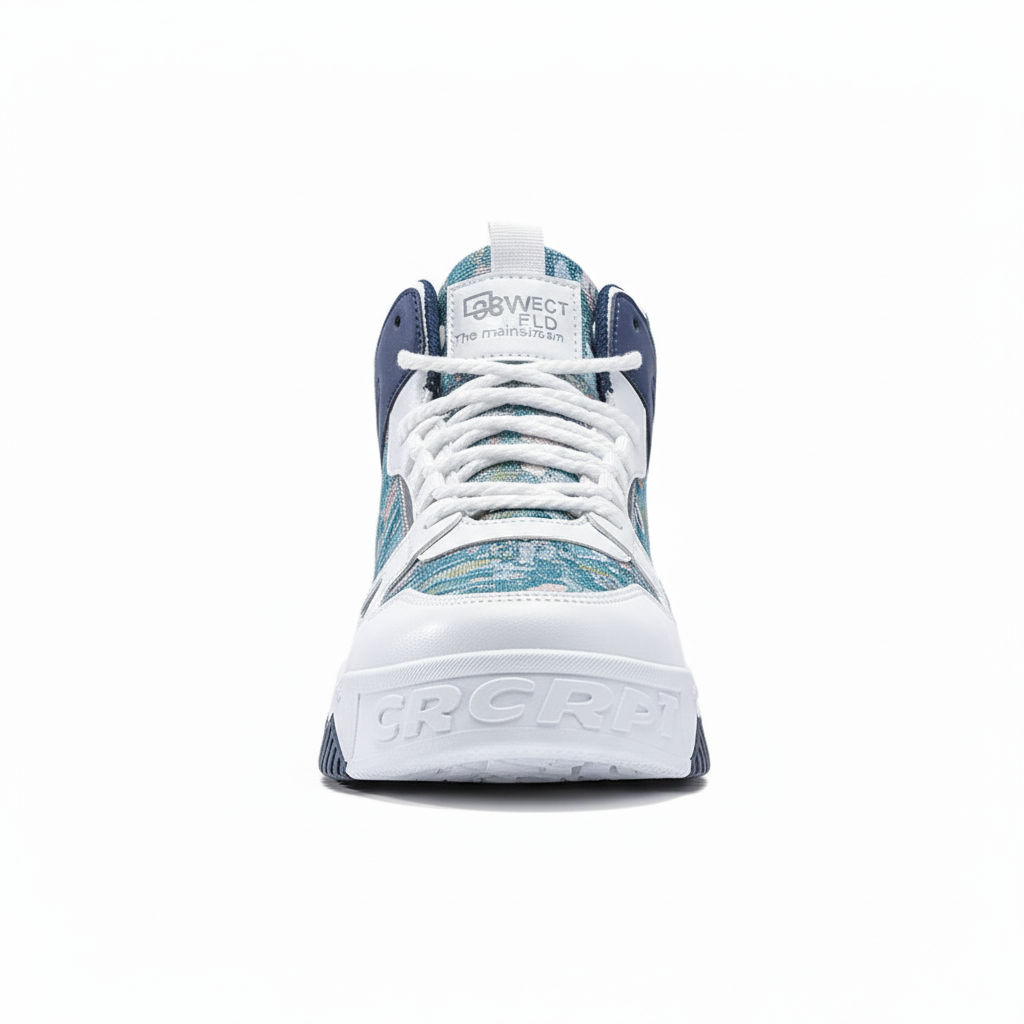 Sneakers alte da uomo, antiscivolo, leggere, sportive, casual, da skateboard, traspiranti, alla moda, da uomo.