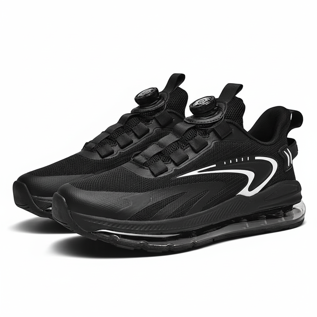 Men's Lightweight Breathable Sports Sneaker Shoes Gym Running Tennis Shoes Mesh Lighted Comfortable Men's Shoes