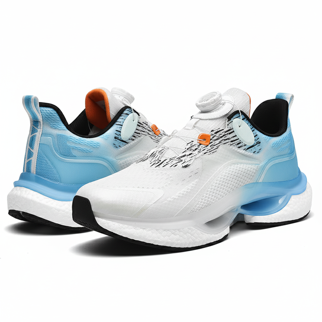 Men's Sport Sneakers Breathable Mesh Surface Sneaker Men's Rotation Sneakers Low-top Easy Wearing Fashionable Men's Shoes