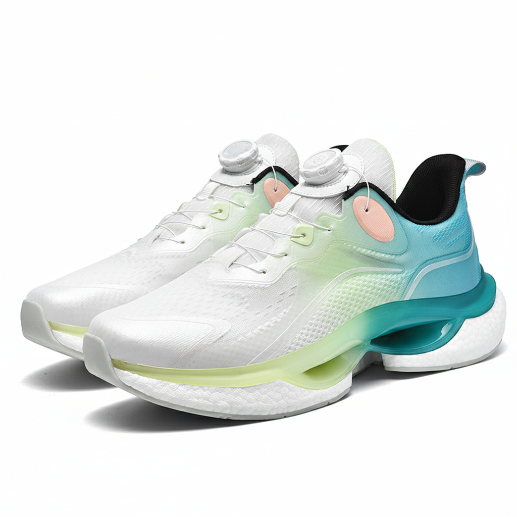 Men's Sport Sneakers Breathable Mesh Surface Sneaker Men's Rotation Sneakers Low-top Easy Wearing Fashionable Men's Shoes