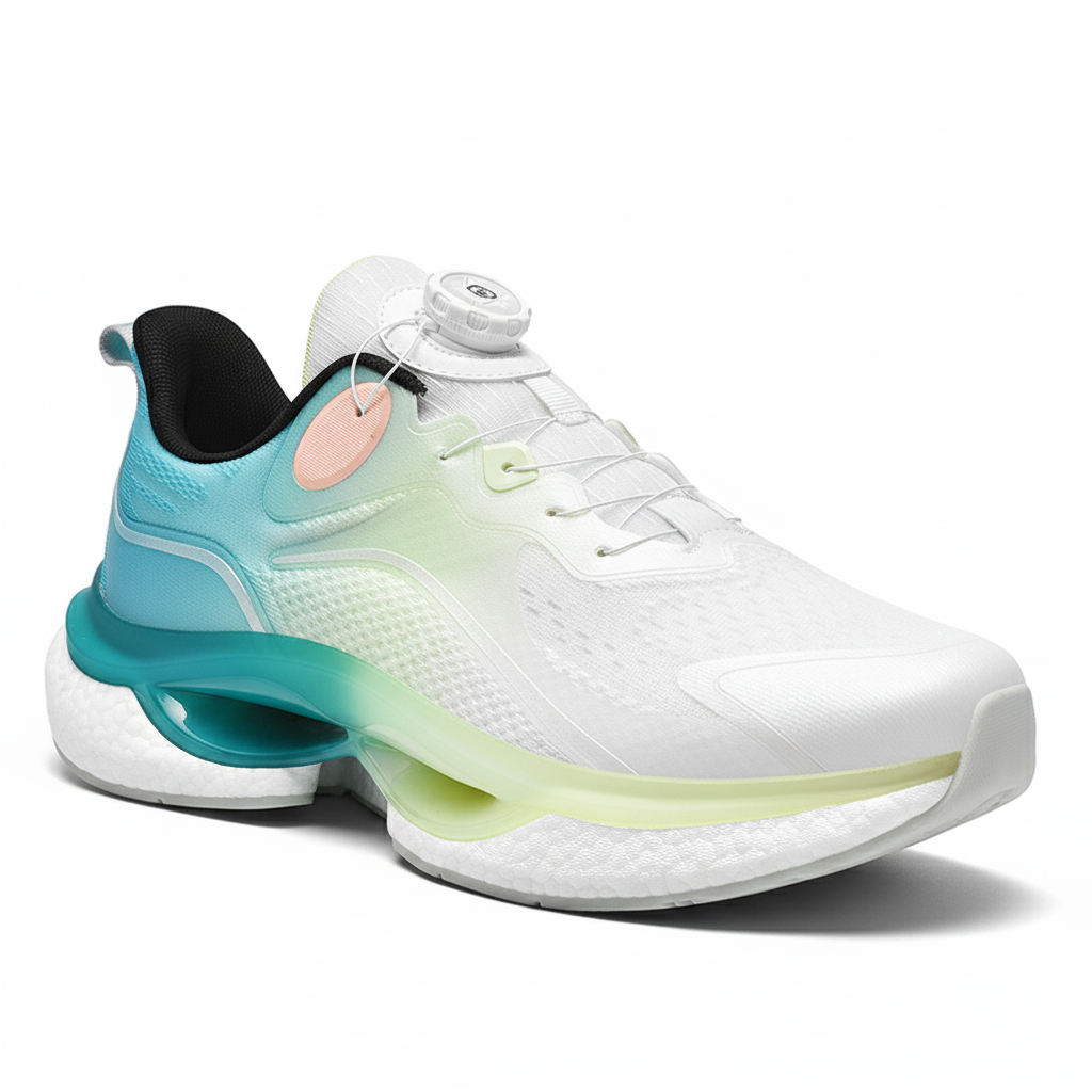 Men's Sport Sneakers Breathable Mesh Surface Sneaker Men's Rotation Sneakers Low-top Easy Wearing Fashionable Men's Shoes