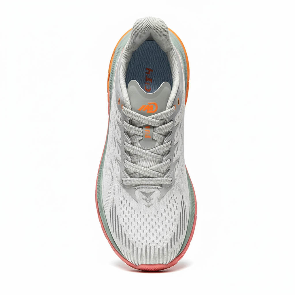 Men's Sports Shoes Sneakers Shock Absorption Air Cushion Ultra Light Weight Lace-Up Breathable Men Casual Shoes