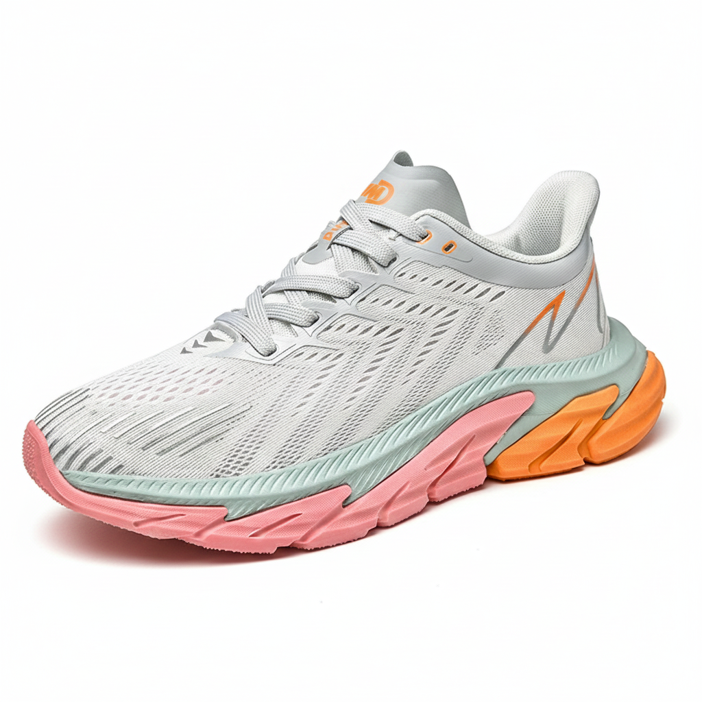 Men's Sports Shoes Sneakers Shock Absorption Air Cushion Ultra Light Weight Lace-Up Breathable Men Casual Shoes