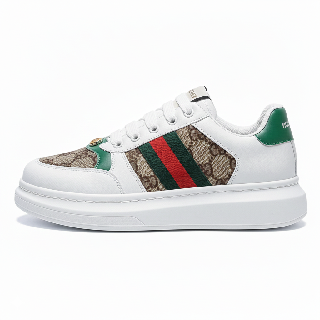 Men's Fashion Casual Canvas Shoes Breathable Trend Height Increased Platform Shoes Canvas Men's Casual Sneakers