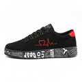 Men's Fashion Casual Sport Sneakers High Top Skateboarding Shoes Breathable Round Toe Lace Up Platform Men's Sneakers