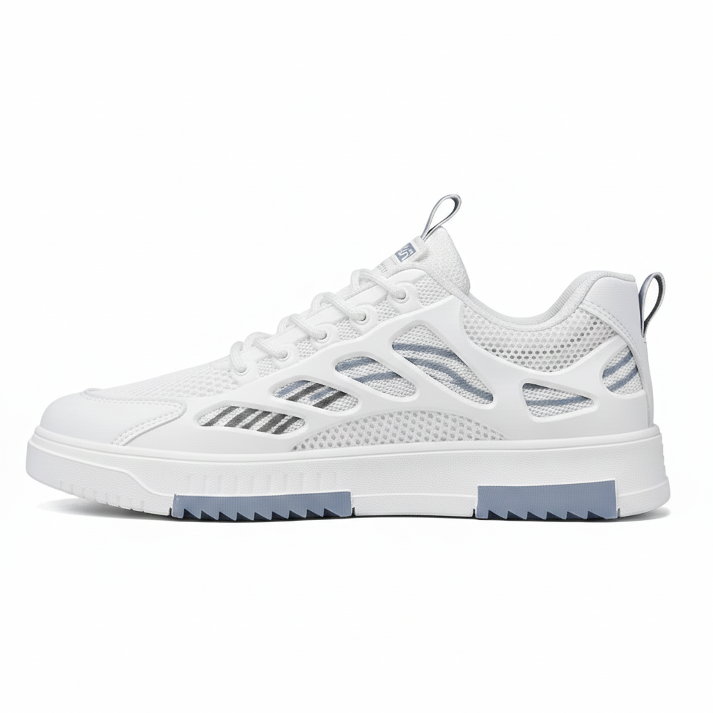 Men's Fashion Casual Sports Sneaker Shoes Slace-Up Breathable Comfortable Casual Board Skateboarding Men's Shoes