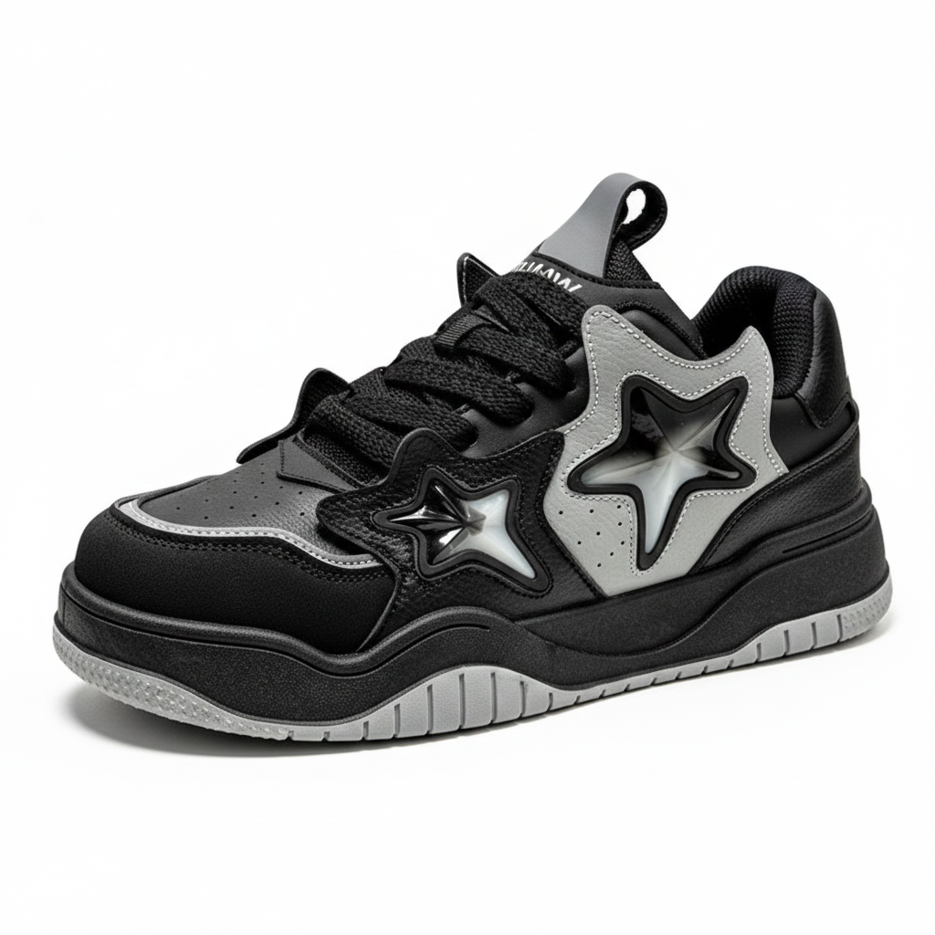 Men's Fashion Niche Style Sports Sneakers Shoes Lightweight Outdoor Leisure Hiking Waterproof Shock-absorbing Shoes