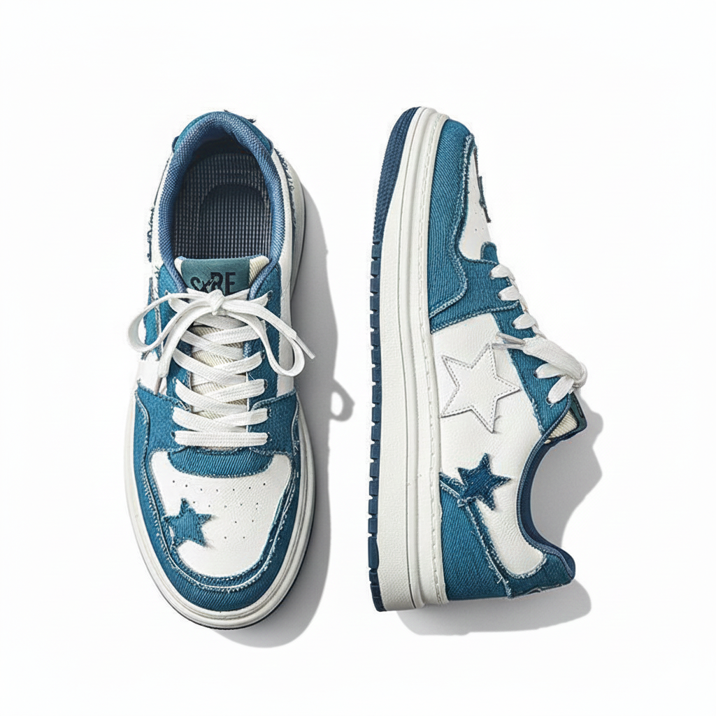 Men's Fashionable Casual Sneakers Shoes Breathable Sports High Quality Versatile Hight Increasing Board Men's Shoes - Acquisti Online