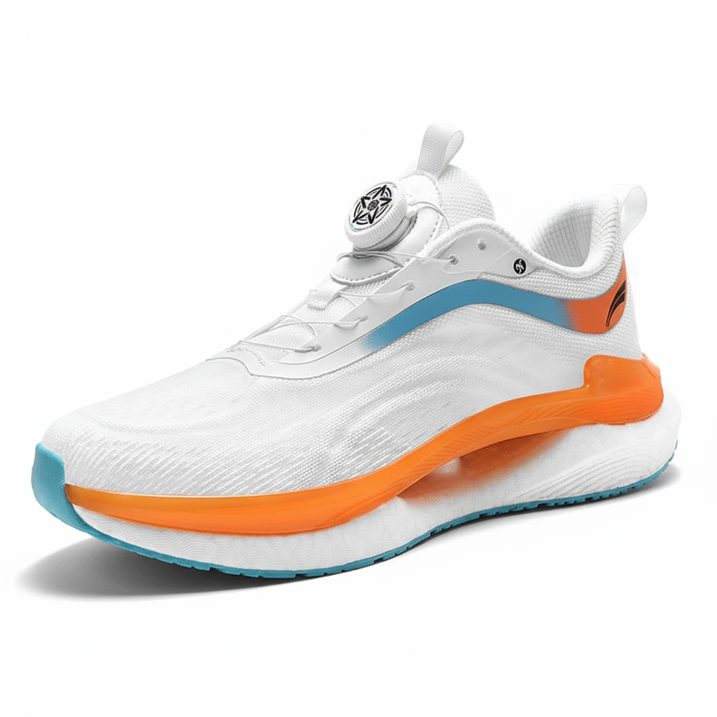 Men's Fashionable Sneakers Shoes Knob Laces Breathable Knit Sport Shoes Men Casual Sneakers Men's Popcorn Sneaker