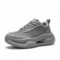 Men's Fashionable Sports Shoes Platform Mesh Surface Breathable Sports Casual Shoes Pilot Small Men's Fashion Shoes