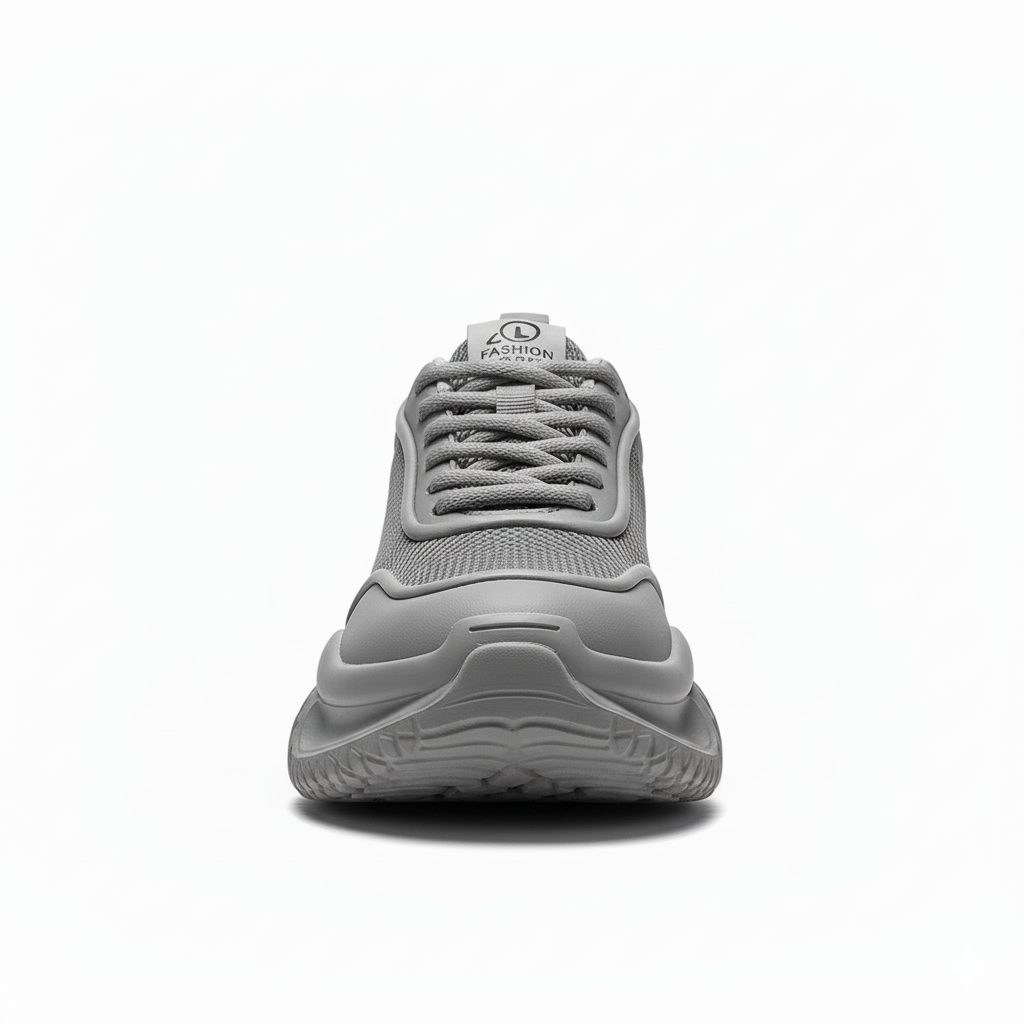 Men's Fashionable Sports Shoes Platform Mesh Surface Breathable Sports Casual Shoes Pilot Small Men's Fashion Shoes