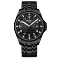 NIBOSI Men Wrist Luxury Japan Quartz Movement Watches 3ATM Waterproof Calendar Luminous Stainless Steel Men Watch