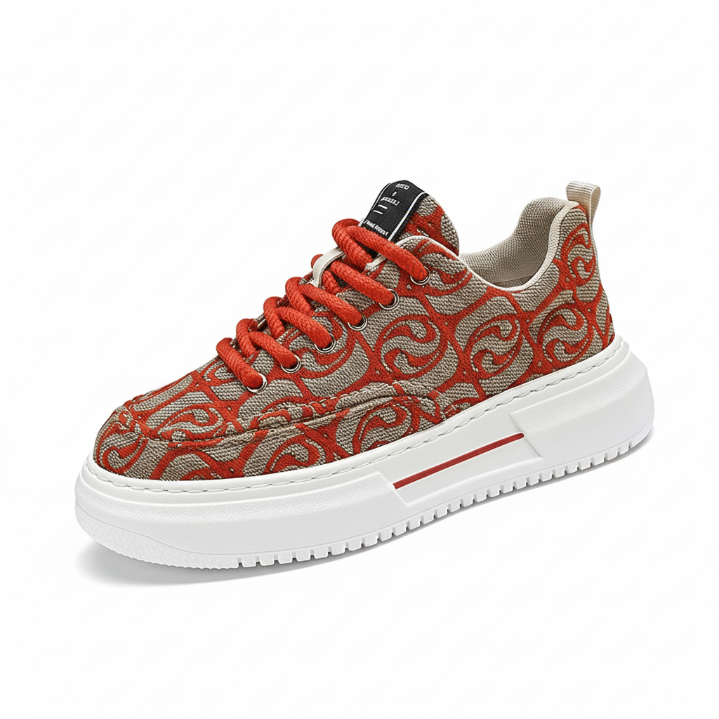 Mens Shoes Breathable Canvas Shoes Sports and Leisure Low Cut Trendy Comfortable Men's Casual Canvas Shoes