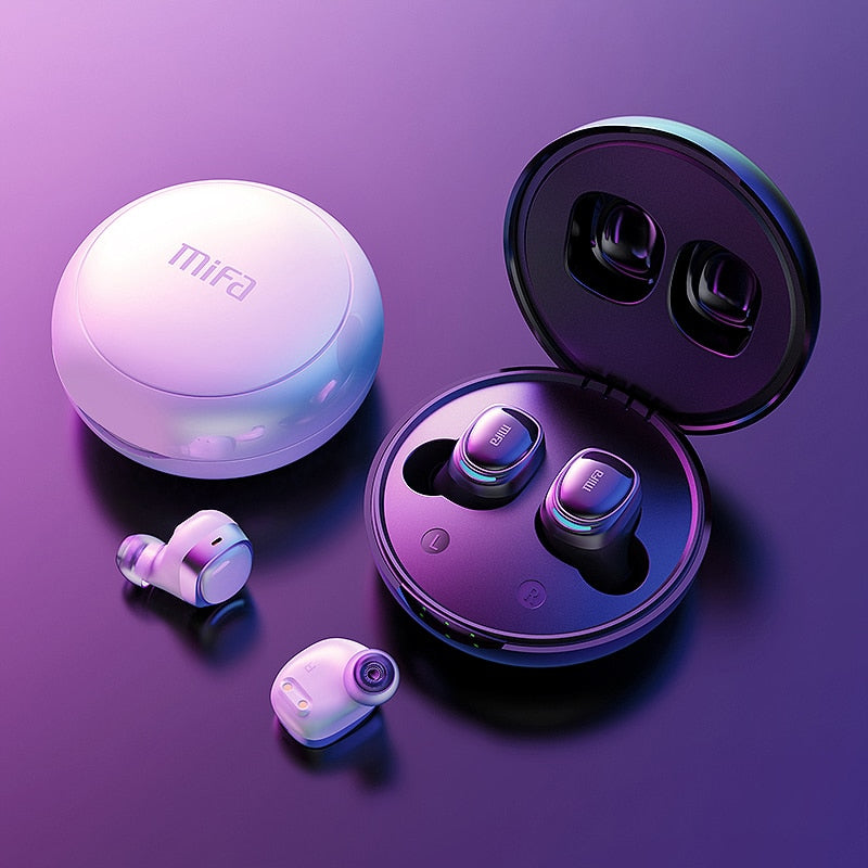 Mifa X8 Wireless Bluetooth Headphone TWS Earbuds Hifi Sound Touch Control Stereo Cordless Headset For Iphone /Smart Phone