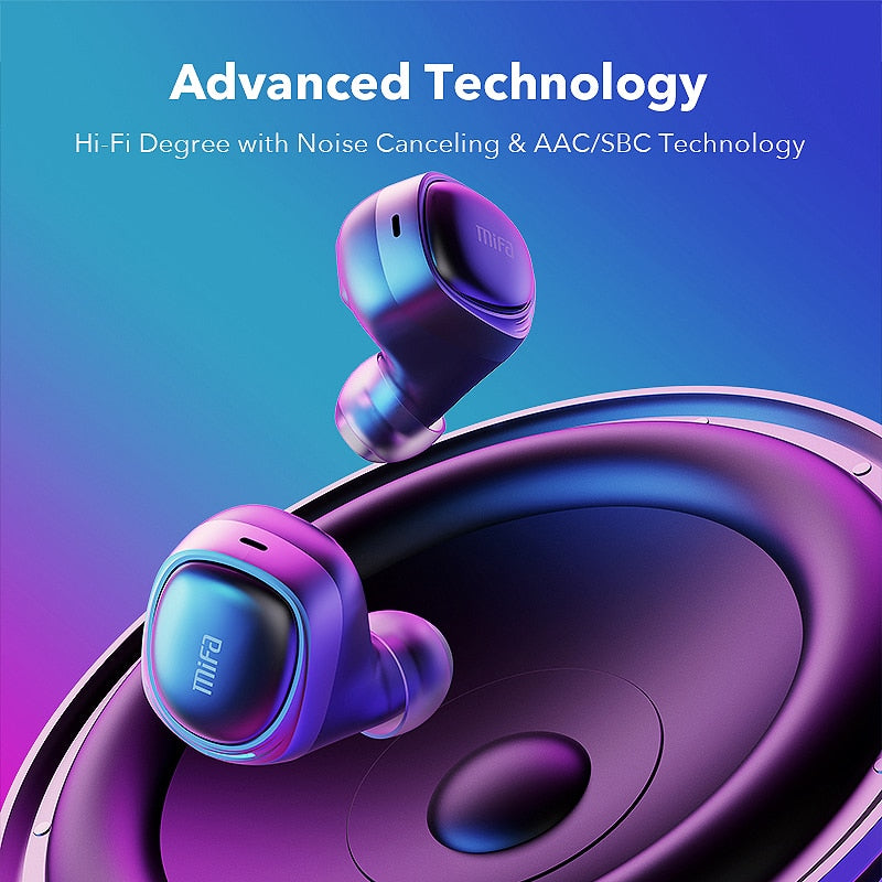 Mifa X8 Wireless Bluetooth Headphone TWS Earbuds Hifi Sound Touch Control Stereo Cordless Headset For Iphone /Smart Phone