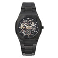 BESTWIN Orologio meccanico automatico di lusso da uomo con chiusura a farfalla cava, cassa in lega, orologio da uomo impermeabile