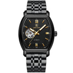 Men's Mechanical Waterproof Business Clock Luxury Skeleton Automatic Mechanical Wristwatches for Men