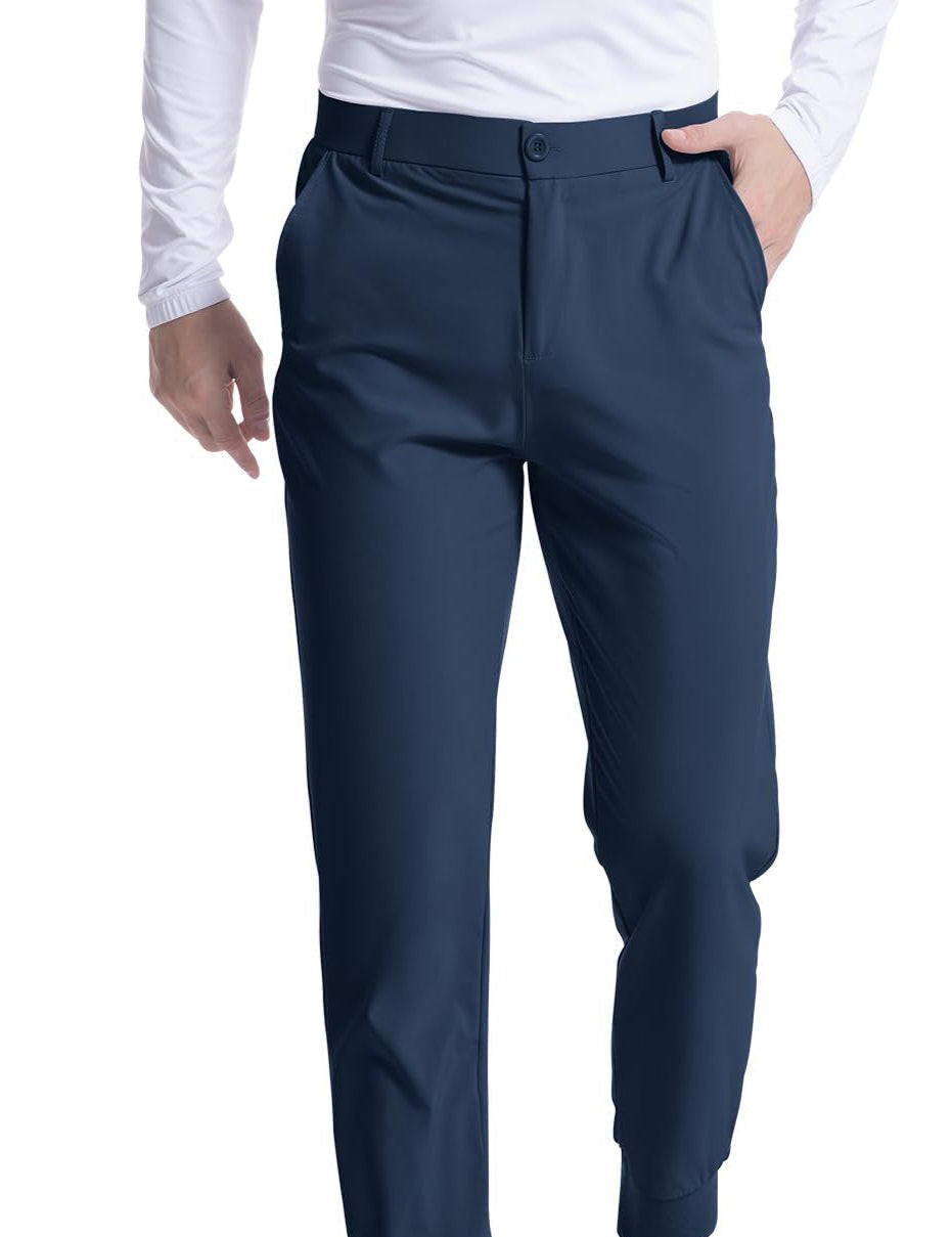 Fashionable Men's Stretch Jogging Slim Trousers