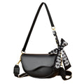 Dames schoudertas originele leren grote capaciteit crossbody tas rits slot dames mode onderarm zadeltas