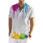 Fashion Summer Graffiti 3D Printing Shirt Men - Acquisti Online