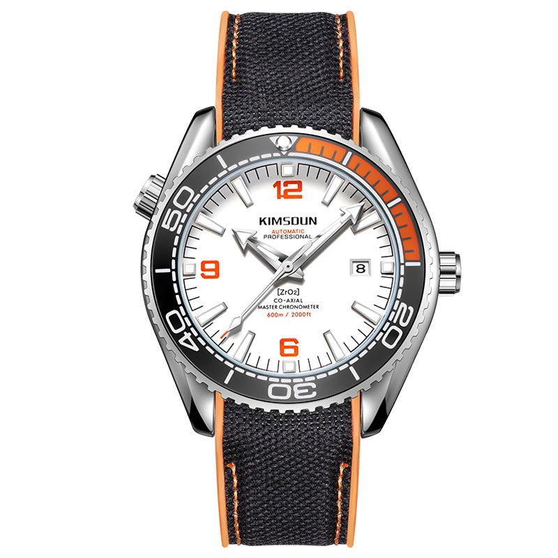 KIMSOUN Orologio meccanico automatico di lusso da uomo, orologio sportivo da uomo, orologio impermeabile per uomo.