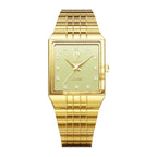 LIEBIG Luxury Stainless Steel Bracelet Golden Quartz Watch Men Women Watches Casual Wristwatches Female Male