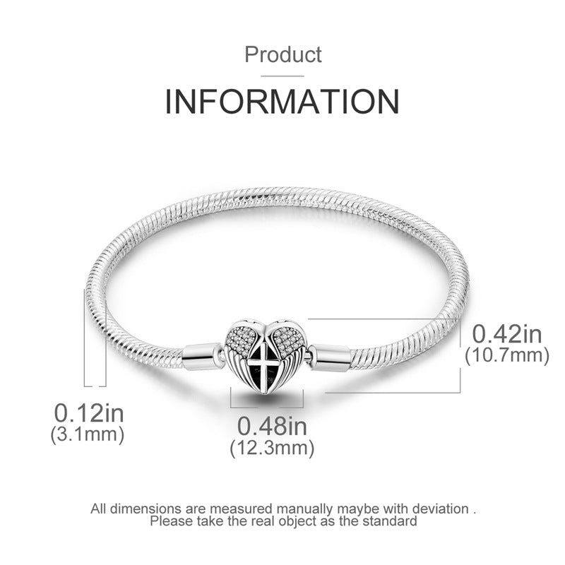 Damesarmband, modieus, koperverguld, 925 zilveren armband met slangenbotmotief, hoogwaardige, trendy damesarmband