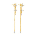 Women's Luxury Butterfly Zircon Ear Stud Earring Fashion Trend