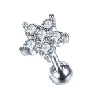 Stainless Steel Micro-inlaid Special-interest Design Butterfly Zircon Earrings - Acquisti Online