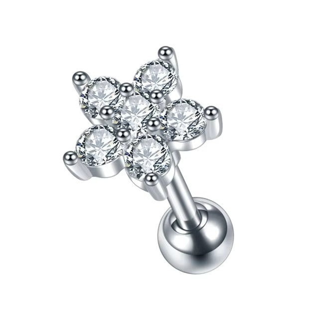 Stainless Steel Micro-inlaid Special-interest Design Butterfly Zircon Earrings - Acquisti Online