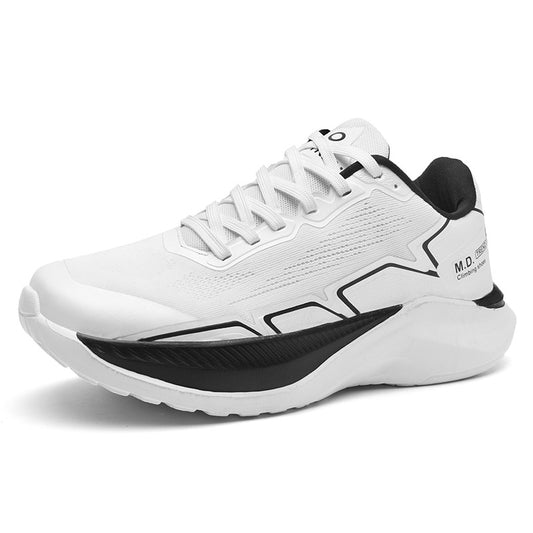 Men's Thick Bottom Running Tide Shoes Breathable Mesh Surface Sneaker