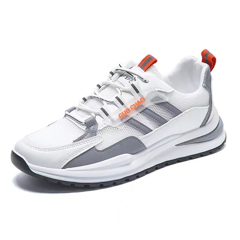 Mesh Breathable Lace Up Running Sneaker Men's