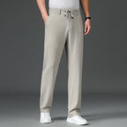 Summer Thin Cotton And Linen Tencel Breathable And Loose Straight White Pants - Acquisti Online