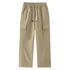 Men's Casual Korean-style Trendy Loose Straight Cargo Trousers - Acquisti Online