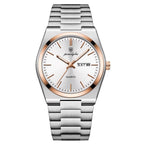 Poedagar Man Wrist Watch Sport Quartz Stainless Steel Waterproof Date Male Watches Bracelets