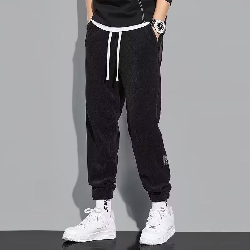 Men's Casual All-matching Pants Corduroy Sweatpants - Acquisti Online