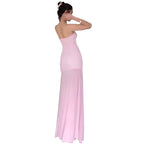 Elegante mesh-buisjurk voor dames