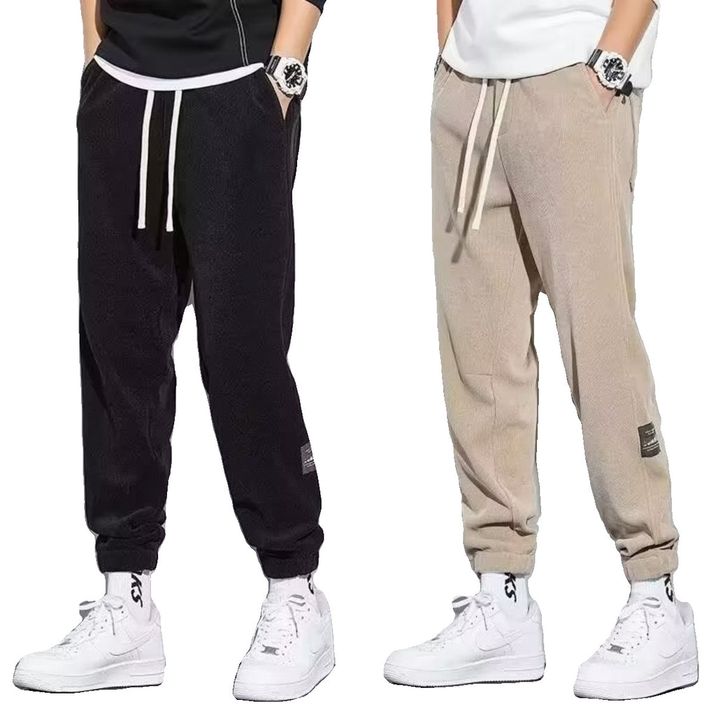 Men's Casual All-matching Pants Corduroy Sweatpants - Acquisti Online