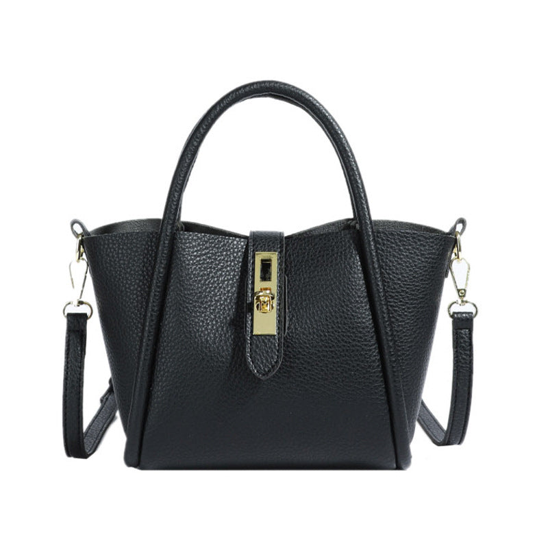 Women's Portable Bucket Shoulder Crossbody Underarm Bag