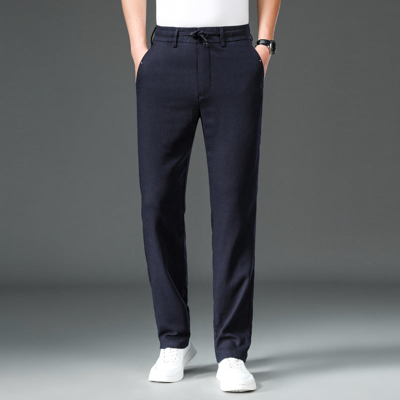 Summer Thin Cotton And Linen Tencel Breathable And Loose Straight White Pants - Acquisti Online
