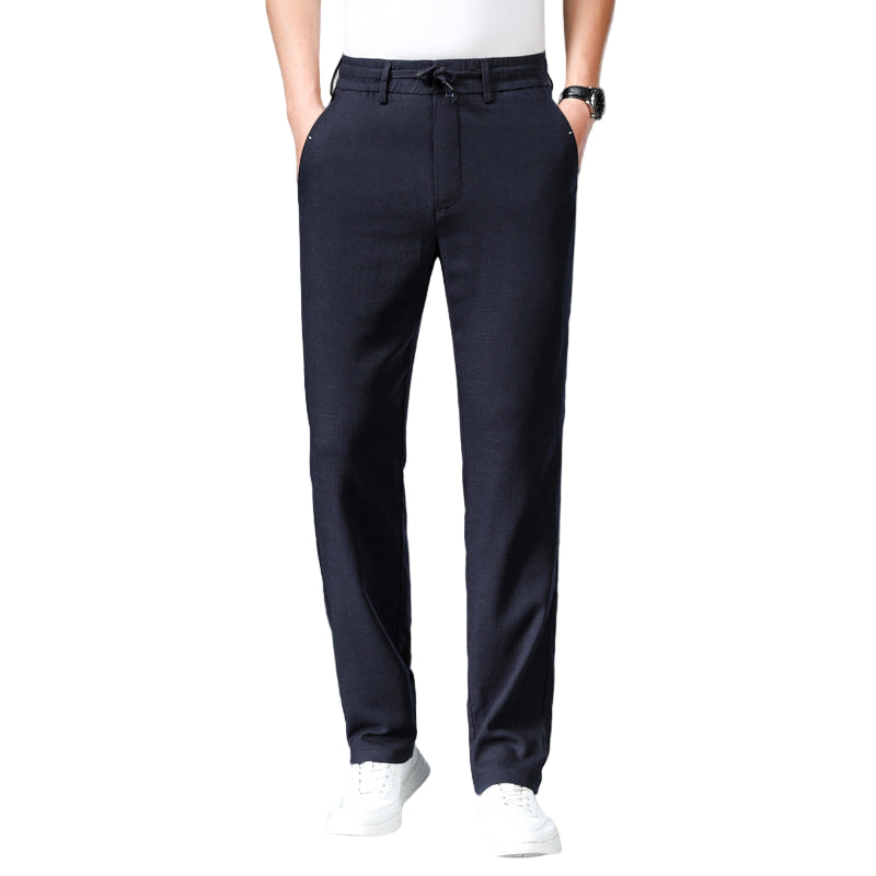 Summer Thin Cotton And Linen Tencel Breathable And Loose Straight White Pants - Acquisti Online