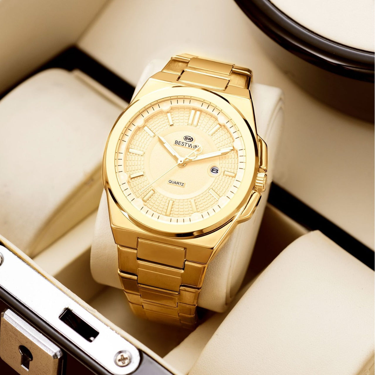 Men's Quartz Watch Simple Calendar Luminous Personality