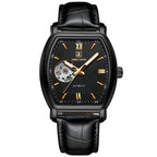 Men's Mechanical Waterproof Business Clock Luxury Skeleton Automatic Mechanical Wristwatches for Men