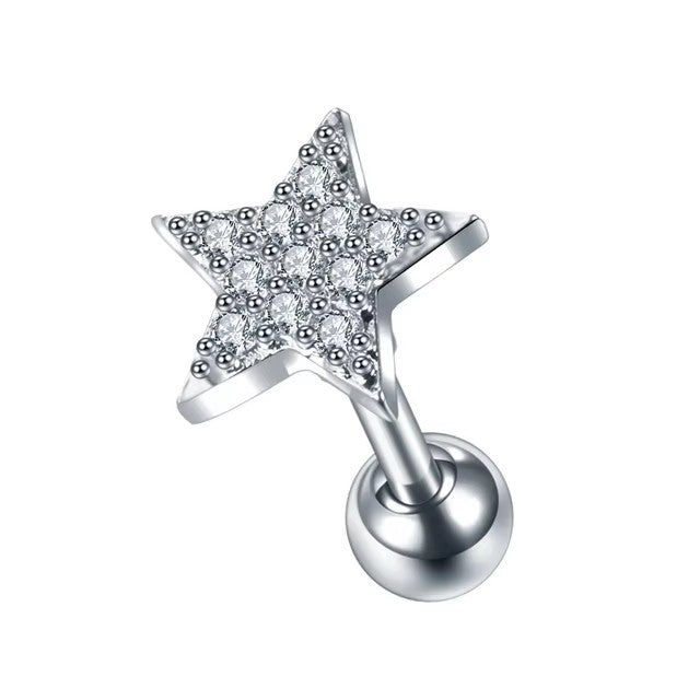 Stainless Steel Micro-inlaid Special-interest Design Butterfly Zircon Earrings - Acquisti Online