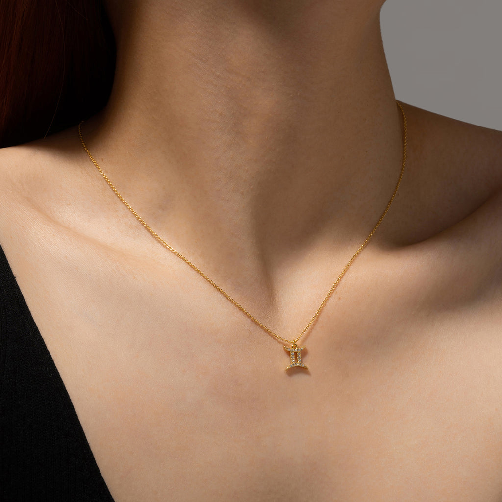 Sterling Silver Constellation Necklace Long Chain
