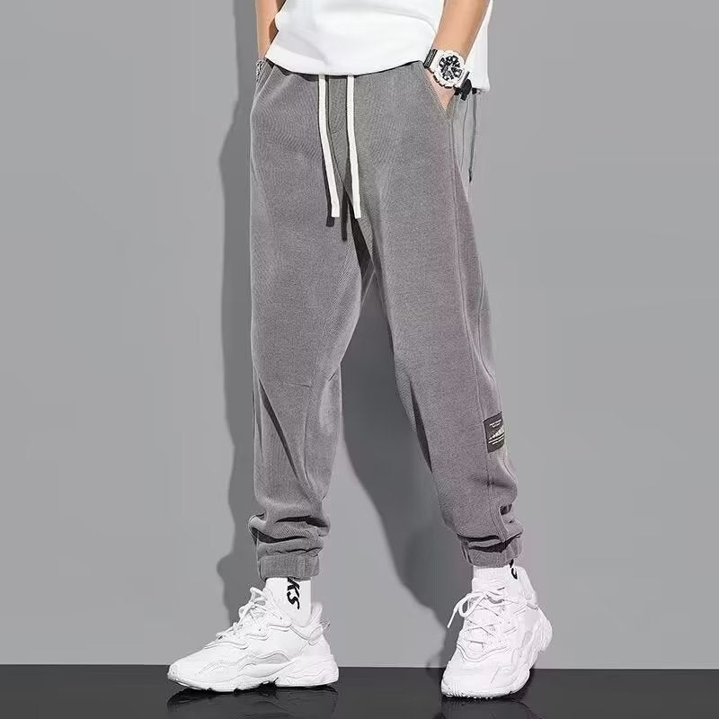 Men's Casual All-matching Pants Corduroy Sweatpants - Acquisti Online