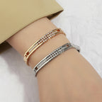 Women's Simple Temperament Micro Inlaid Zircon Bracelet