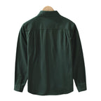 Heren Simplicity overhemd met lange mouwen, casual all-match literaire losse top