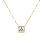 Koreaanse sieraden met diamanten bezette ketting 925 zilver Fairy Temperamental All-match Simple
