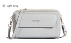 Women's Fashionable Shoulder Bag Original Leather Large Capacity Crossbody Bag Zipper Pocket Women's Shoulder Bag - Acquisti Online